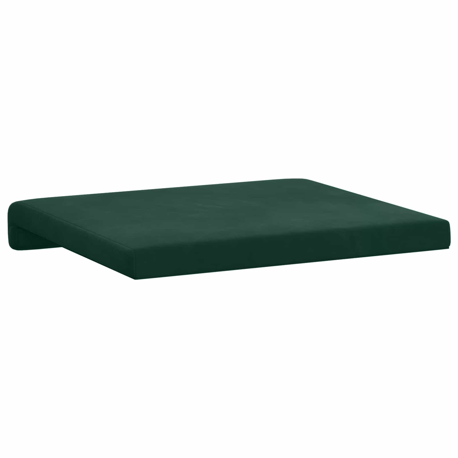 Bankkussen 2 pcs fluweel Donkergroen Diepte 35 cm image 8