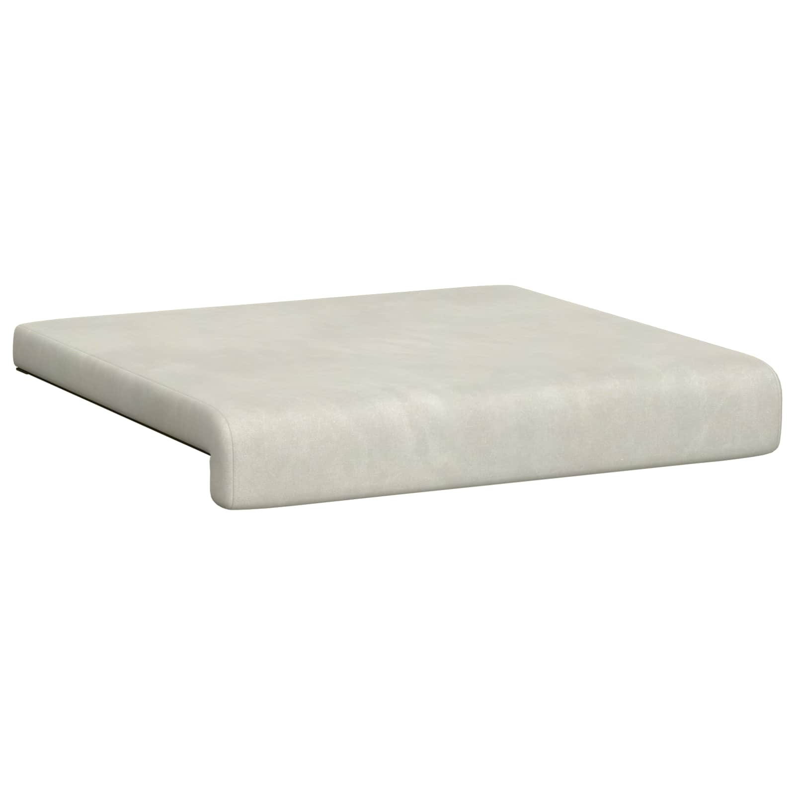 Bankkussen 2 pcs fluweel Crèmekleurig Diepte 35 cm image 5