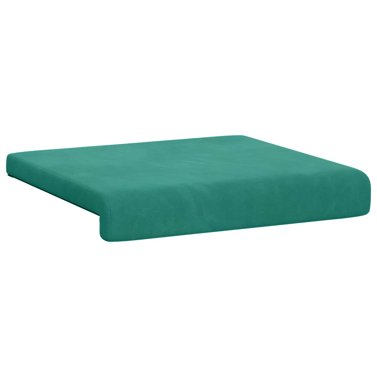 Bankkussen 2 pcs fluweel Turquoise Diepte 35 cm image 5
