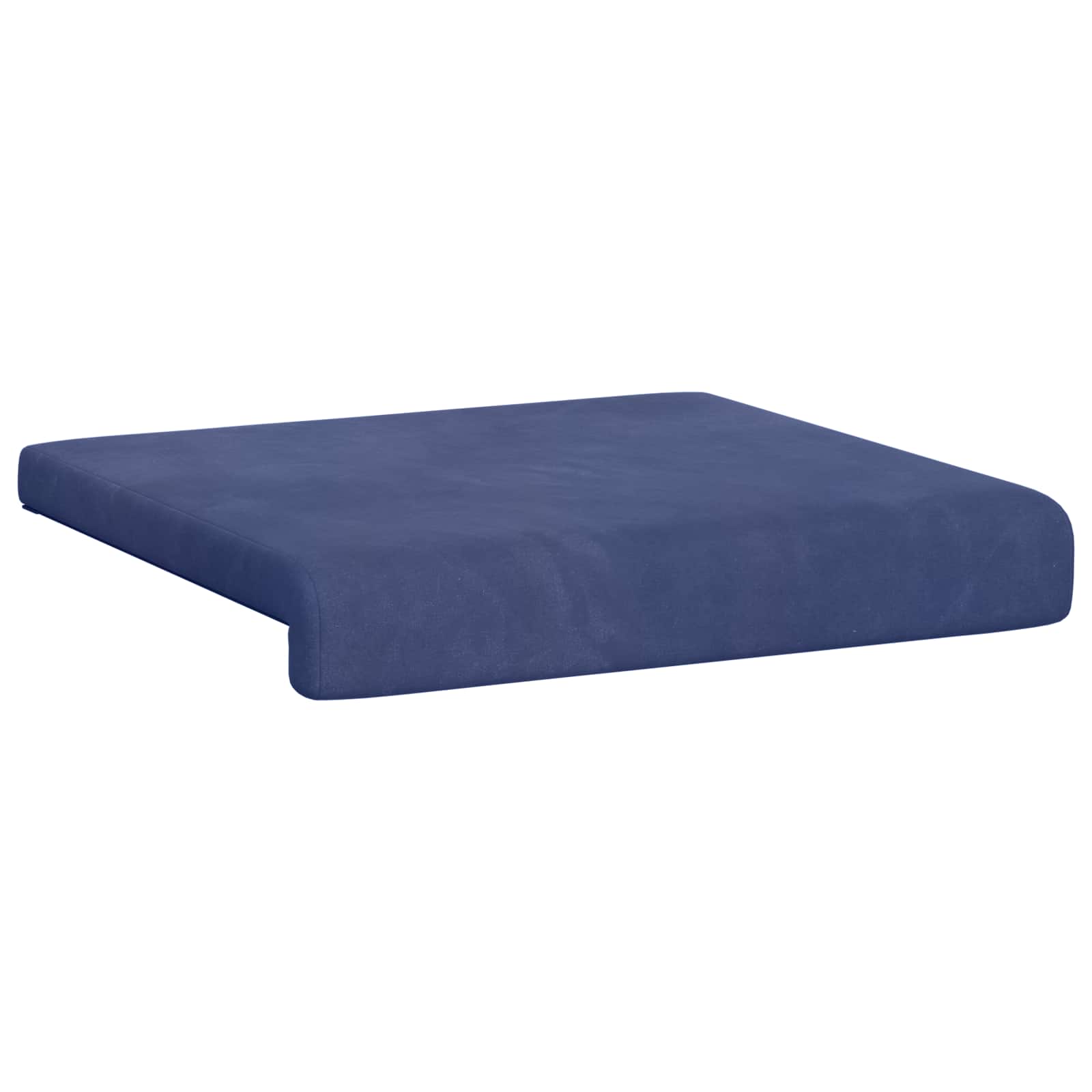 Bankkussen 2 pcs fluweel Politieblauw Diepte 35 cm image 5