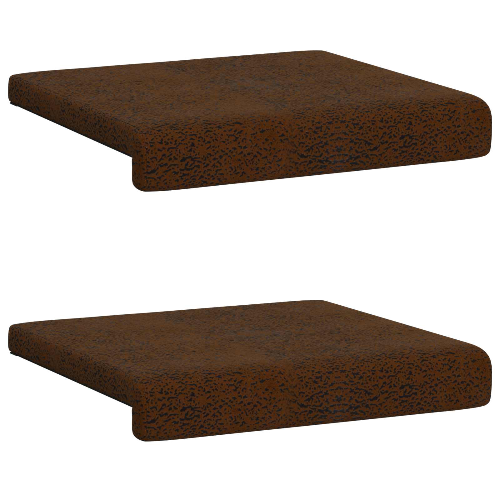 Bankkussen 2 pcs Faux Suède Stof Bruin Diepte 35 cm image 6