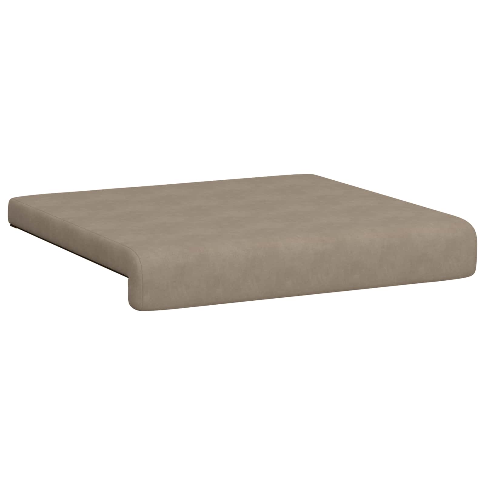 Bankkussen 2 pcs Microvezel Taupe Diepte 35 cm image 5