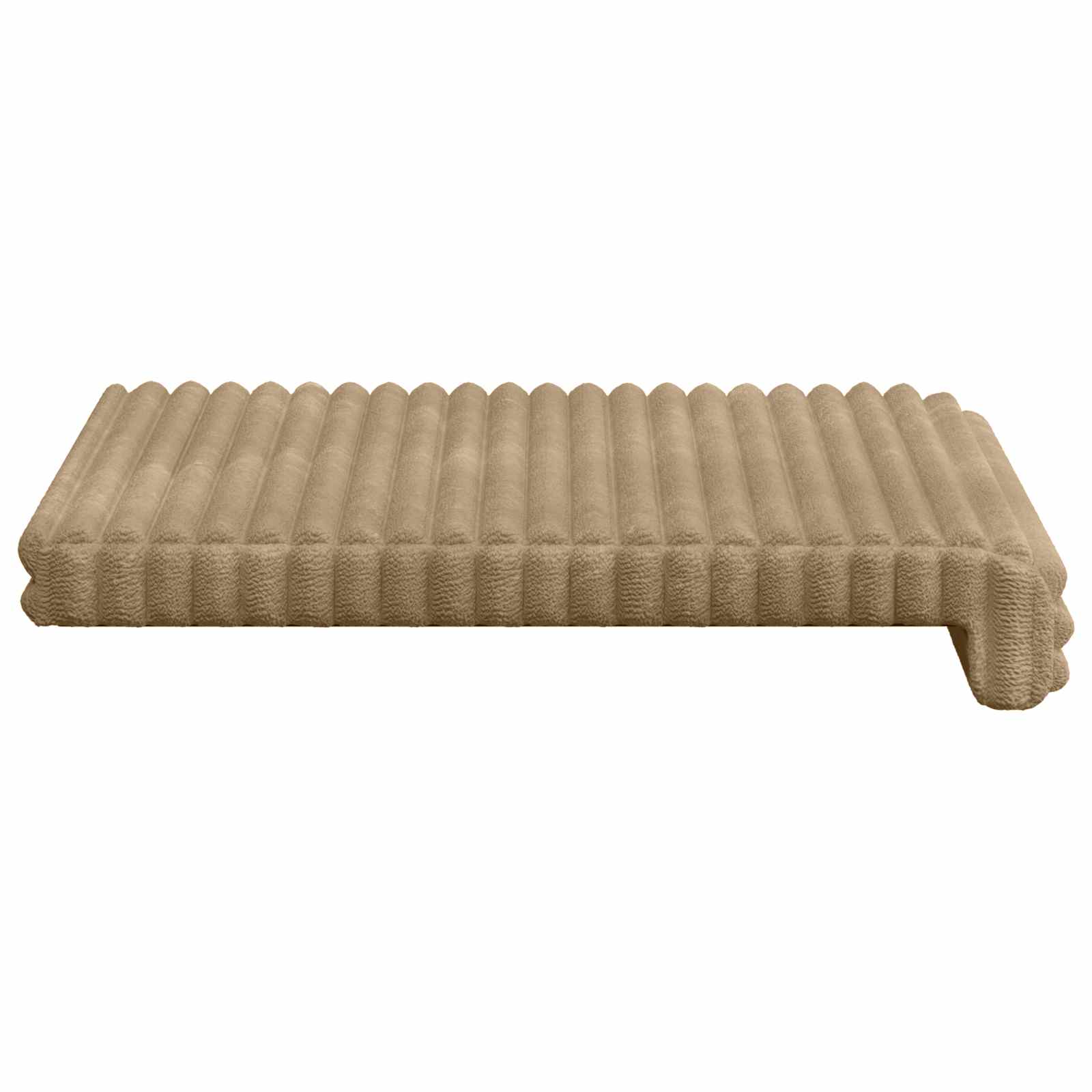 Bankkussen 2 pcs Pluche Corduroy Taupe Diepte 35 cm image 7