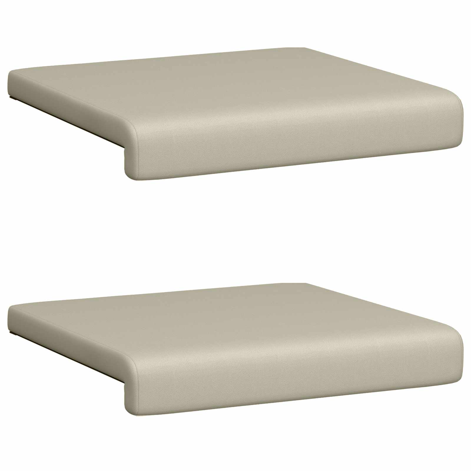 Bankkussen 2 pcs Textured Velvet Zand Diepte 35 cm image 6