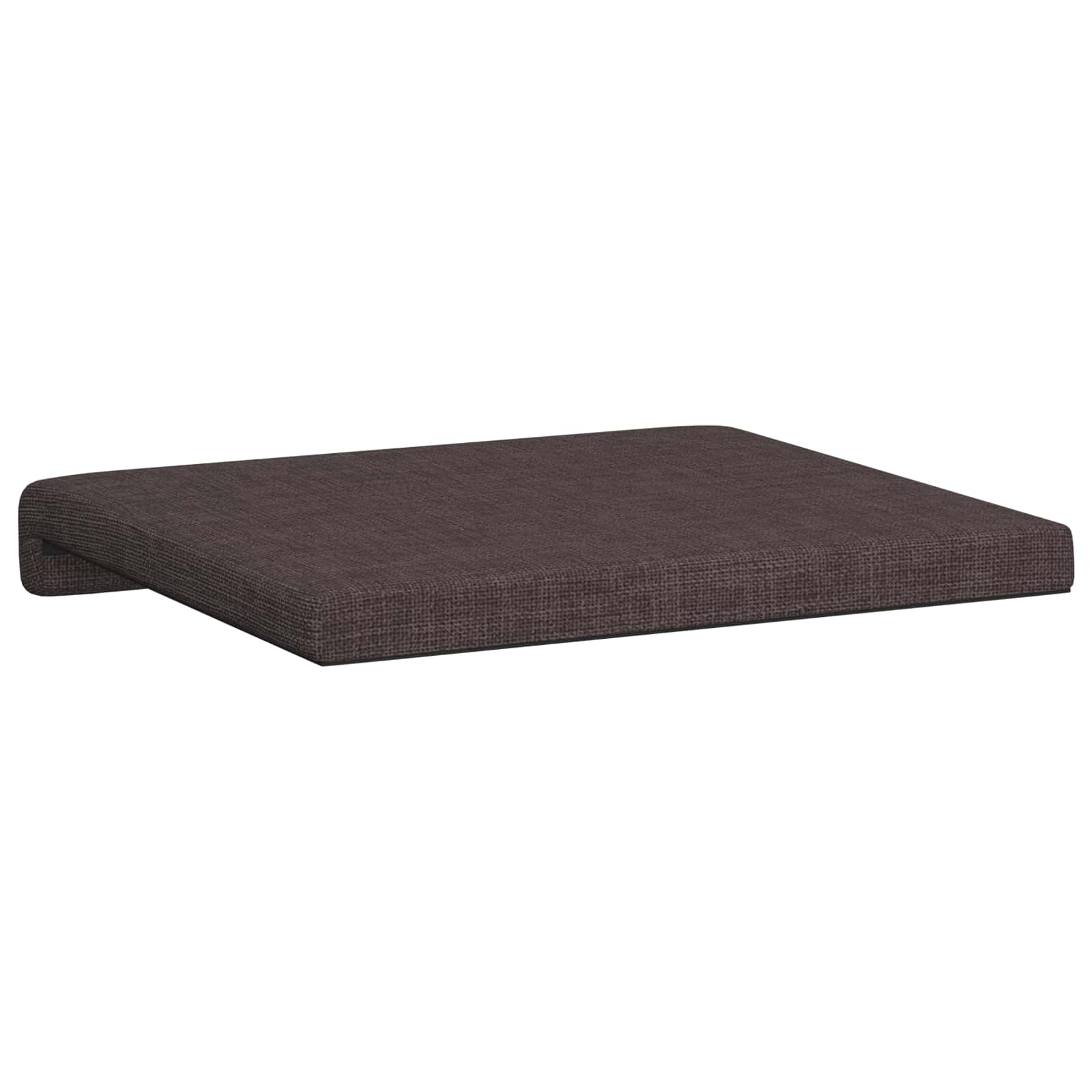 Bankkussen 4 pcs Stof Donkerbruin Diepte 35 cm image 8