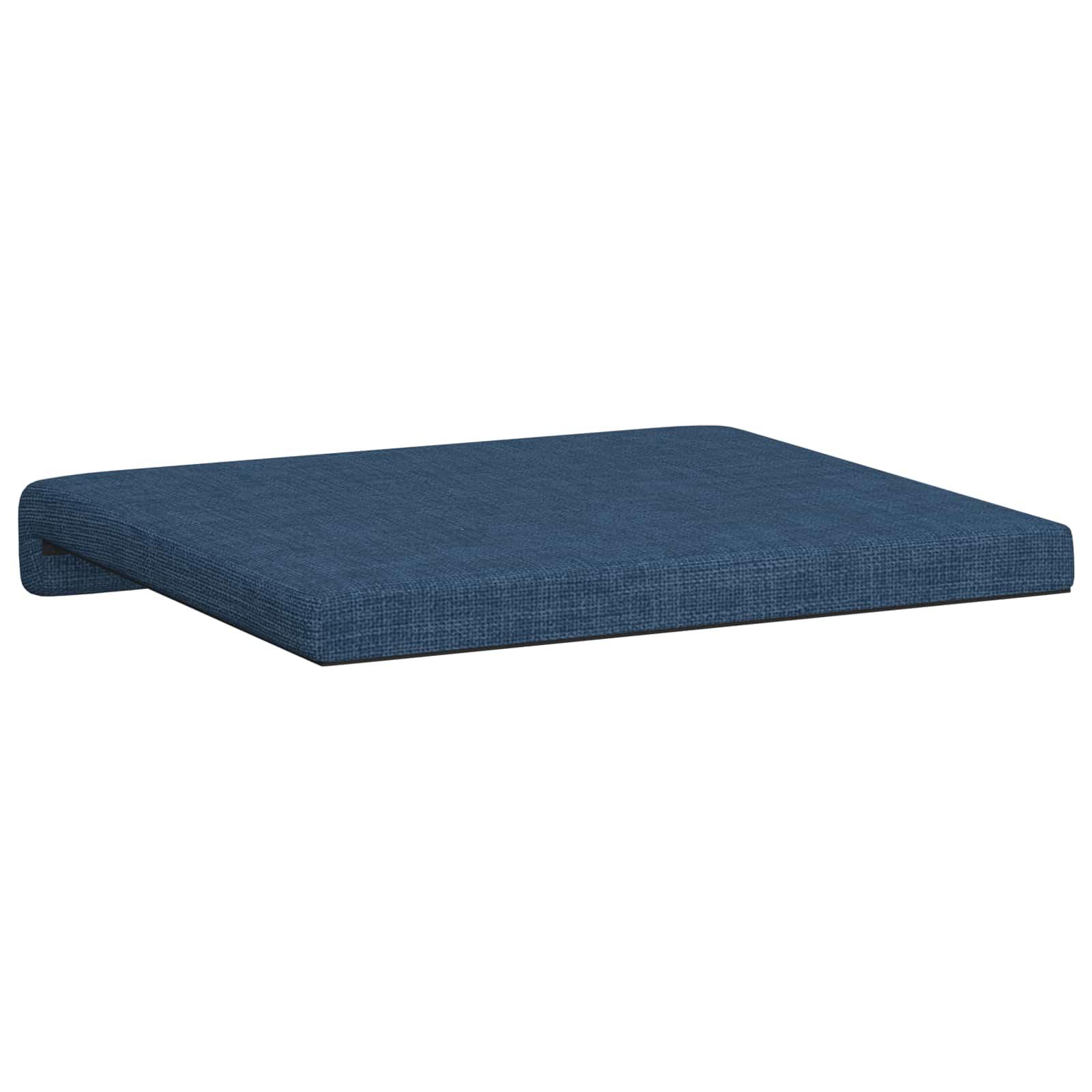Bankkussen 4 pcs Stof Blauw Diepte 35 cm image 8