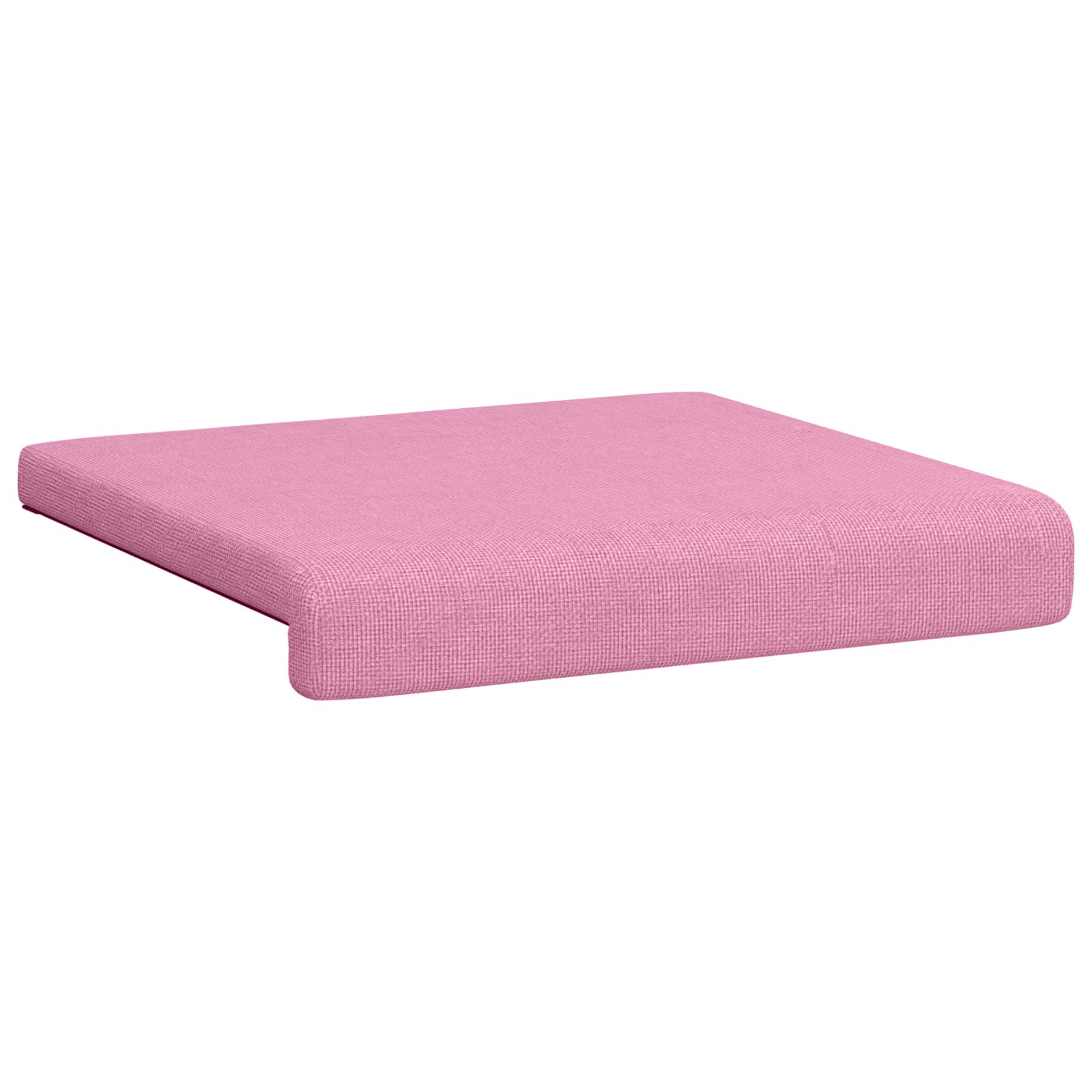 Bankkussen 4 pcs Stof Roze Diepte 35 cm image 5
