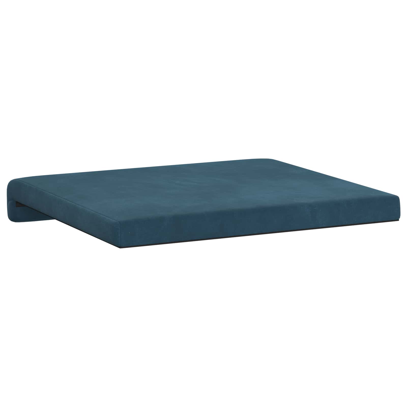 Bankkussen 4 pcs fluweel Blauw Diepte 35 cm image 8