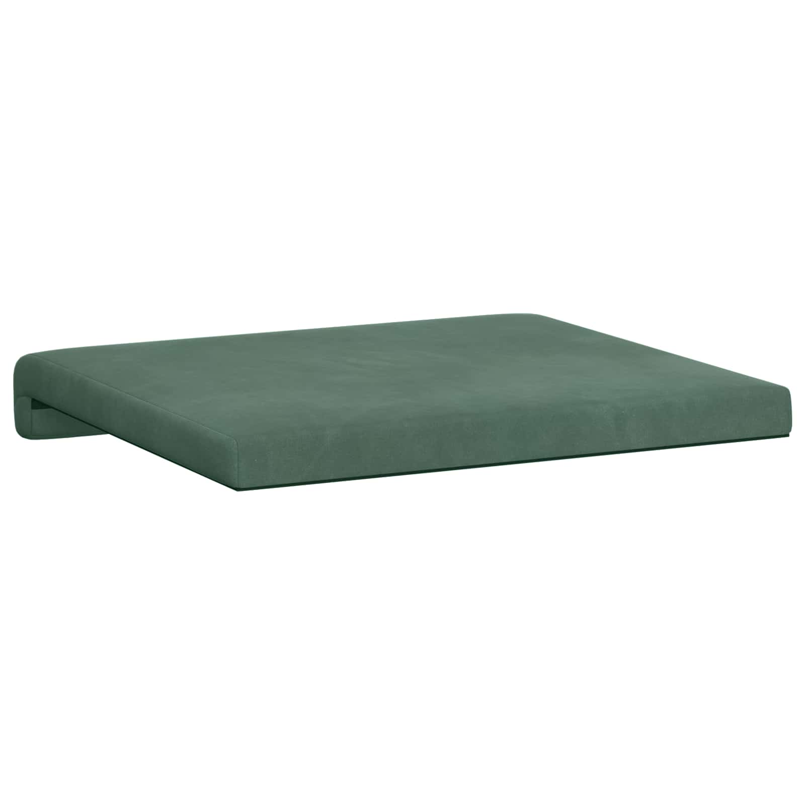 Bankkussen 4 pcs fluweel Zeegroen Diepte 35 cm image 8