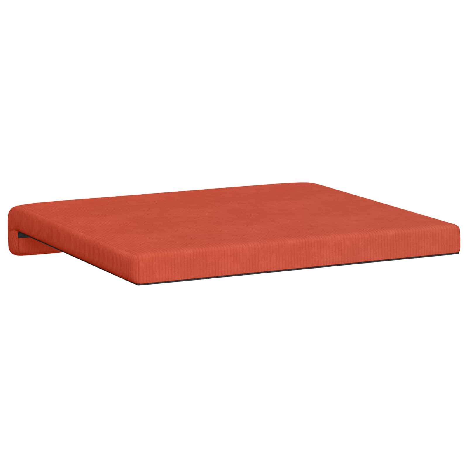 Bankkussen 4 pcs corduroy Rood-oranje Diepte 35 cm image 8