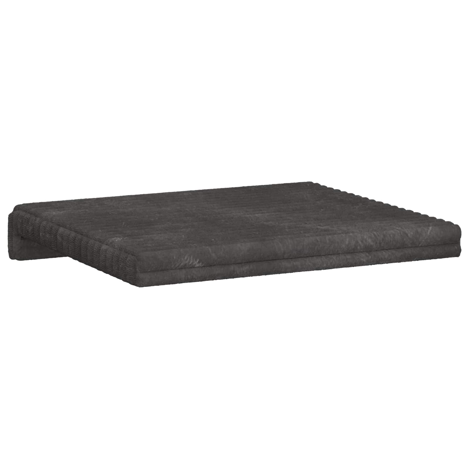 Bankkussen 4 pcs Pluche Corduroy Donkergrijs Diepte 35 cm image 8