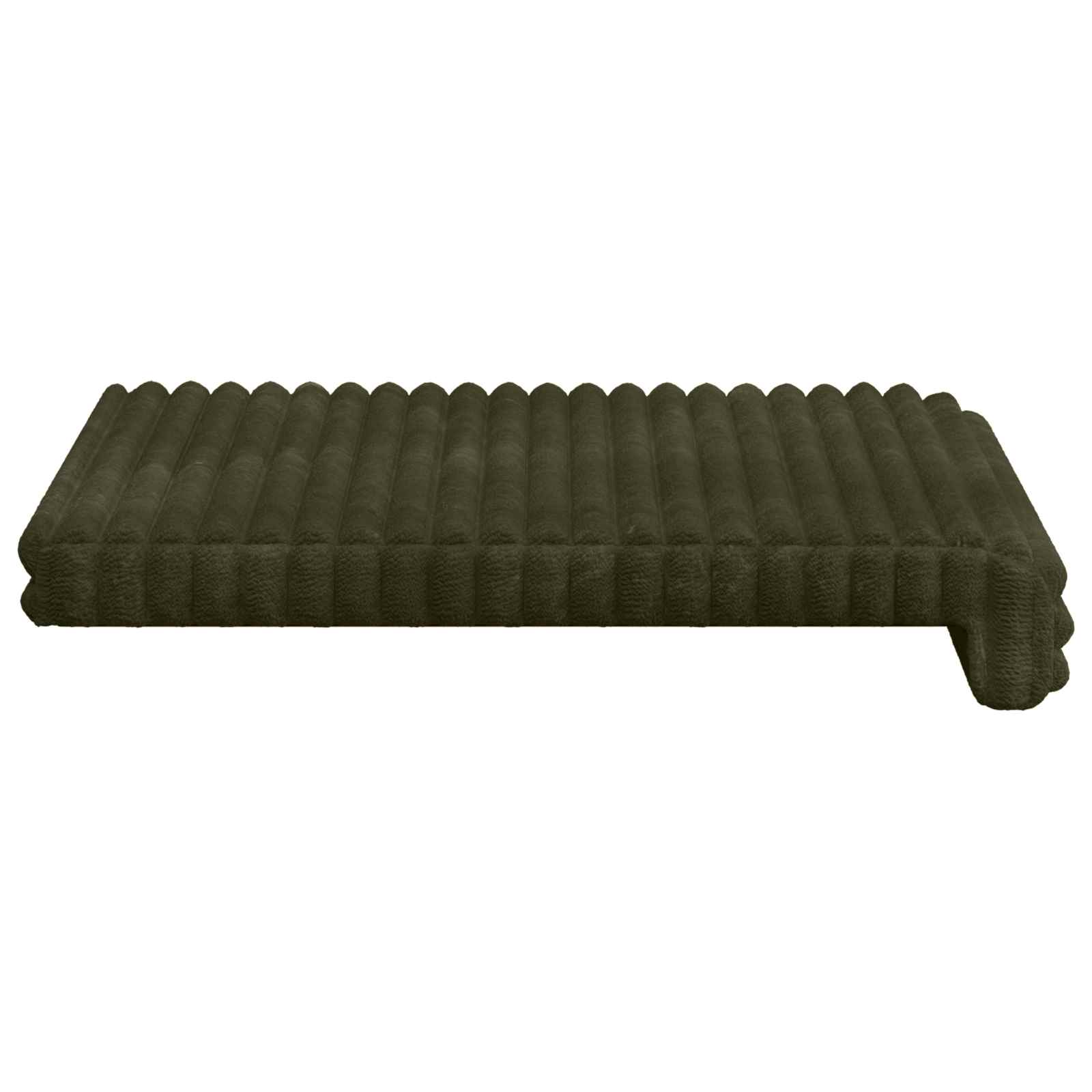 Bankkussen 4 pcs Pluche Corduroy Groen Diepte 35 cm image 7