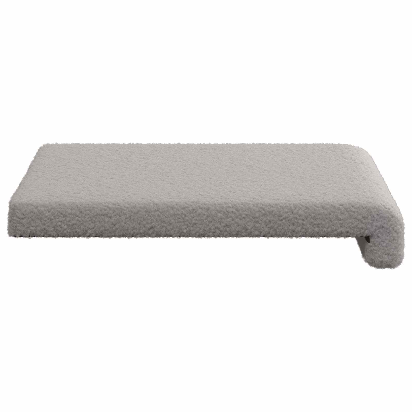 Bankkussen 4 pcs Sherpa Stof Lichtgrijs Diepte 35 cm image 6
