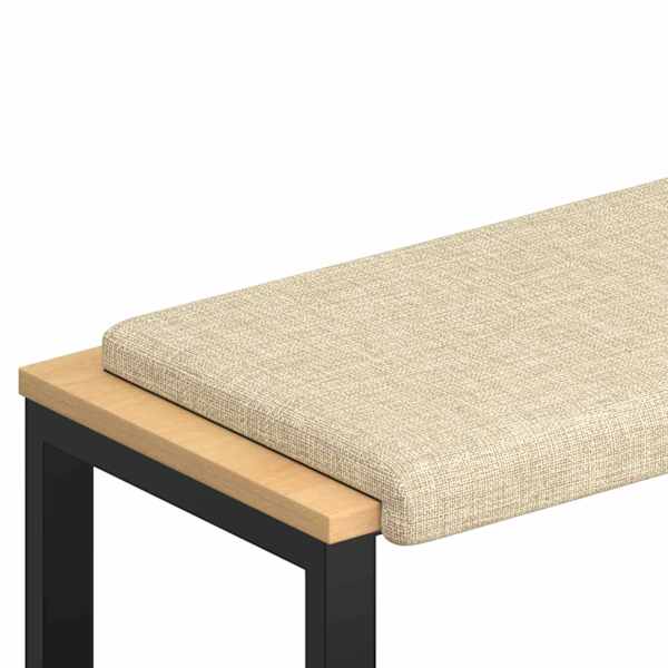 vidaXL Pingipadja kangas Kreemjas S&uuml;gavus 35 cm