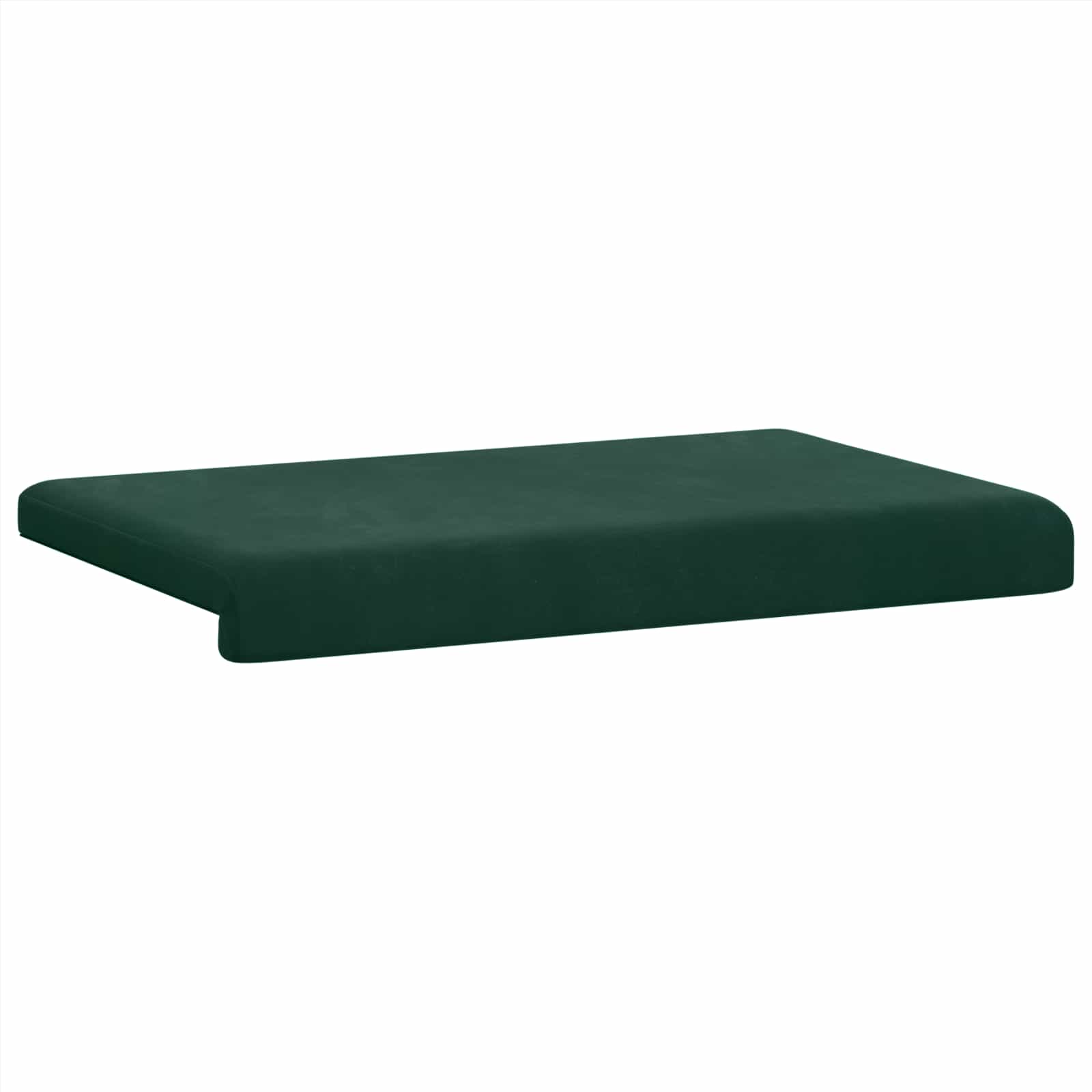 Bankkussen fluweel Donkergroen Diepte 35 cm image 5