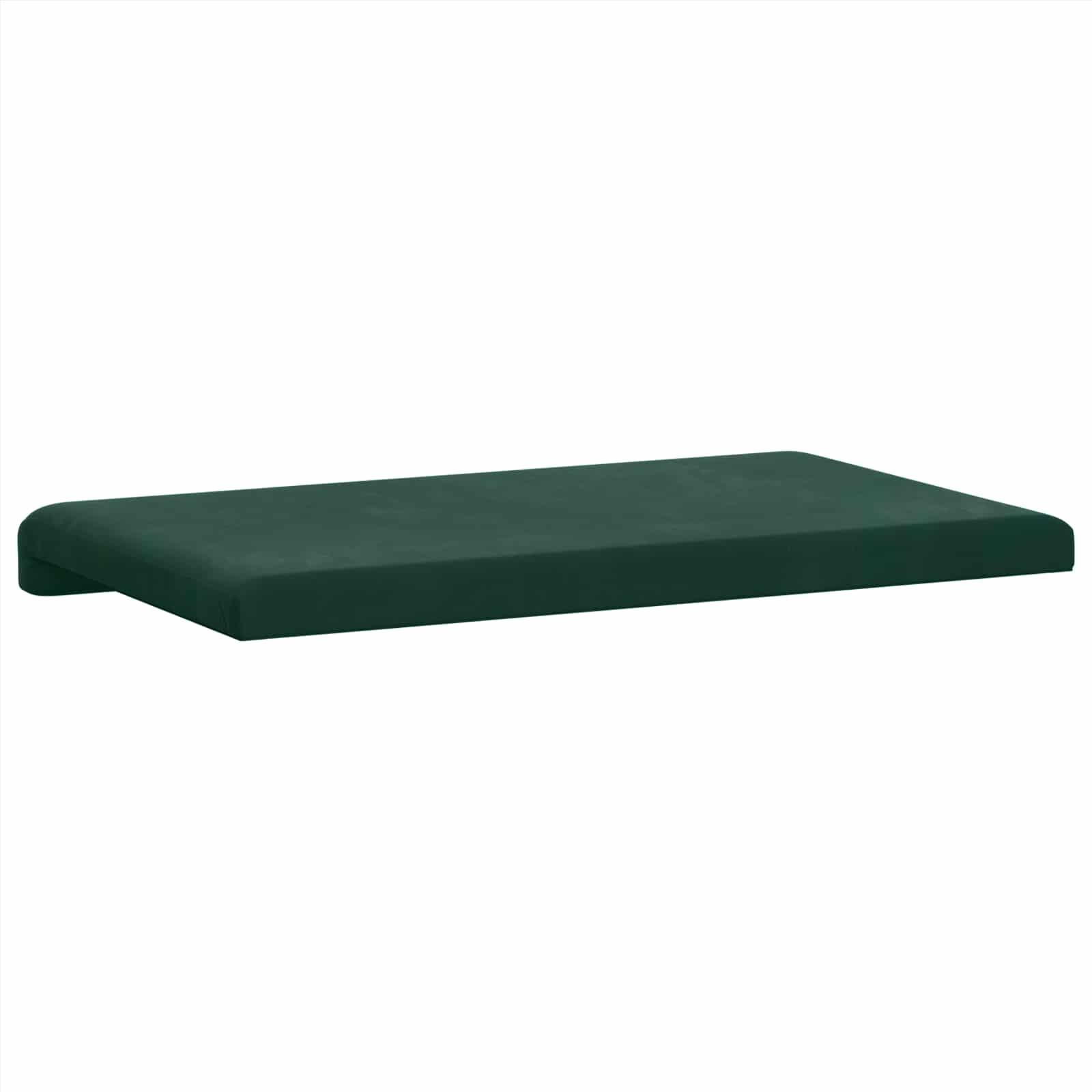 Bankkussen fluweel Donkergroen Diepte 35 cm image 7