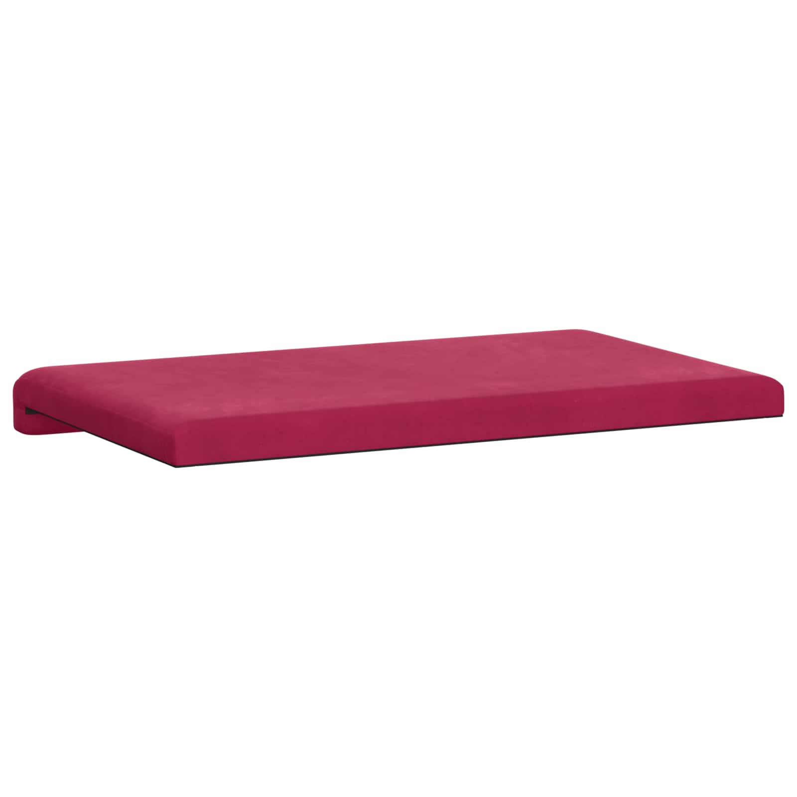 Bankkussen fluweel Wijnrood Diepte 35 cm image 7
