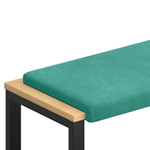 vidaXL Pingipadja Samet T&uuml;rkiis S&uuml;gavus 35 cm