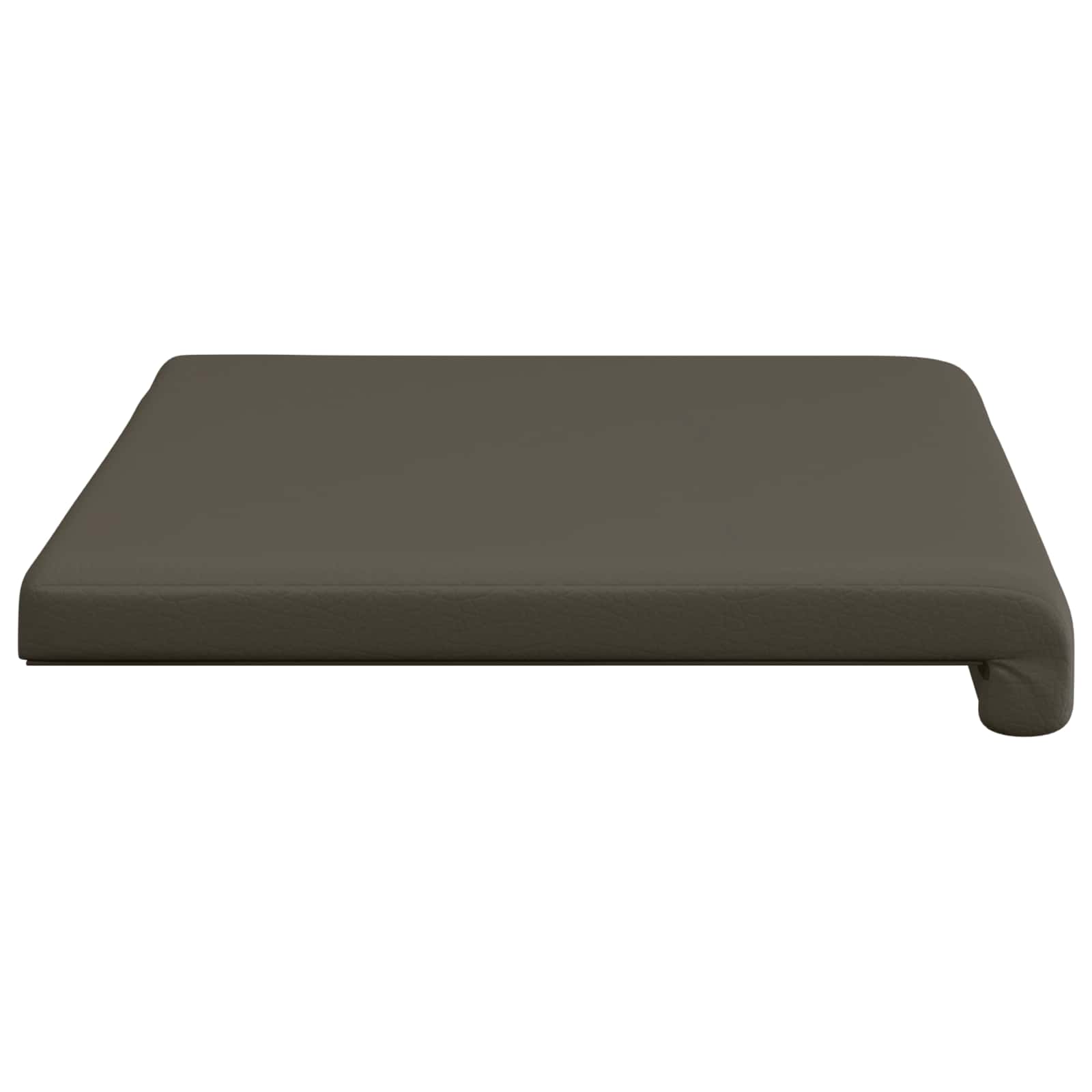 Bankkussen Kunstleer Grijs Diepte 35 cm image 6