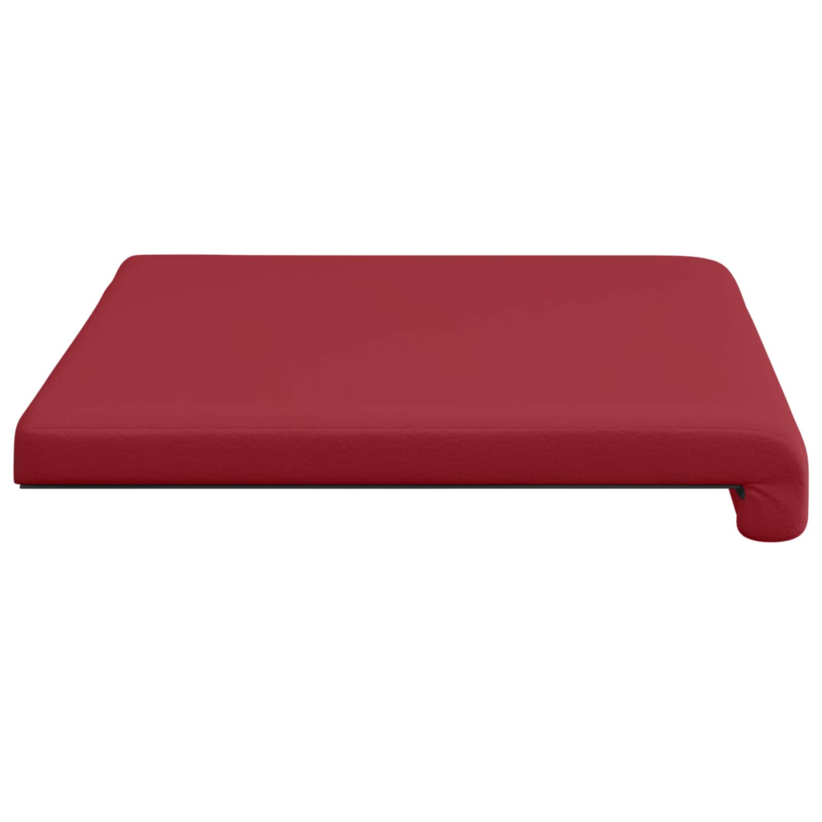 Bankkussen Kunstleer Wijnrood Diepte 35 cm image 6