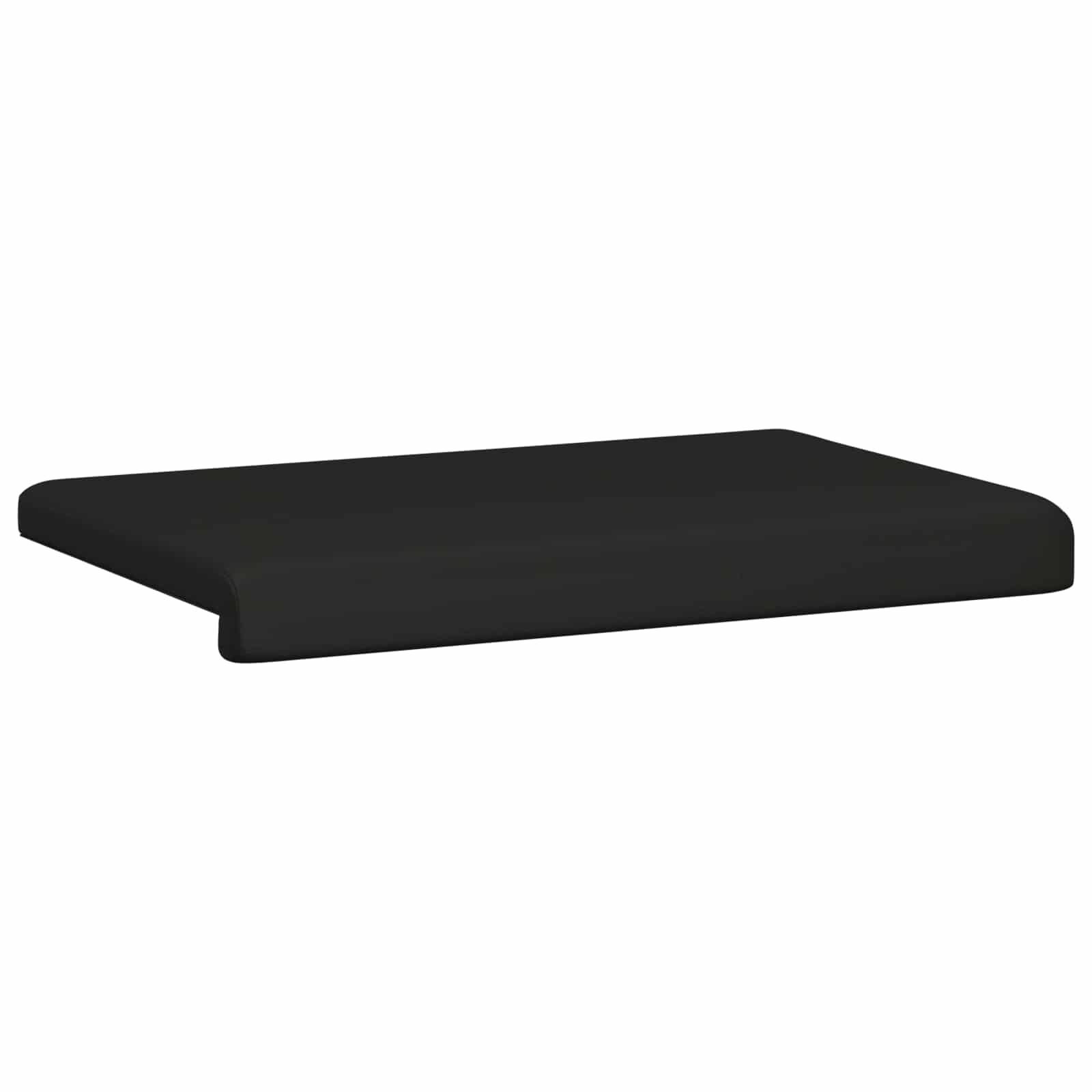 Bankkussen Kunstleer Zwart Diepte 35 cm image 5