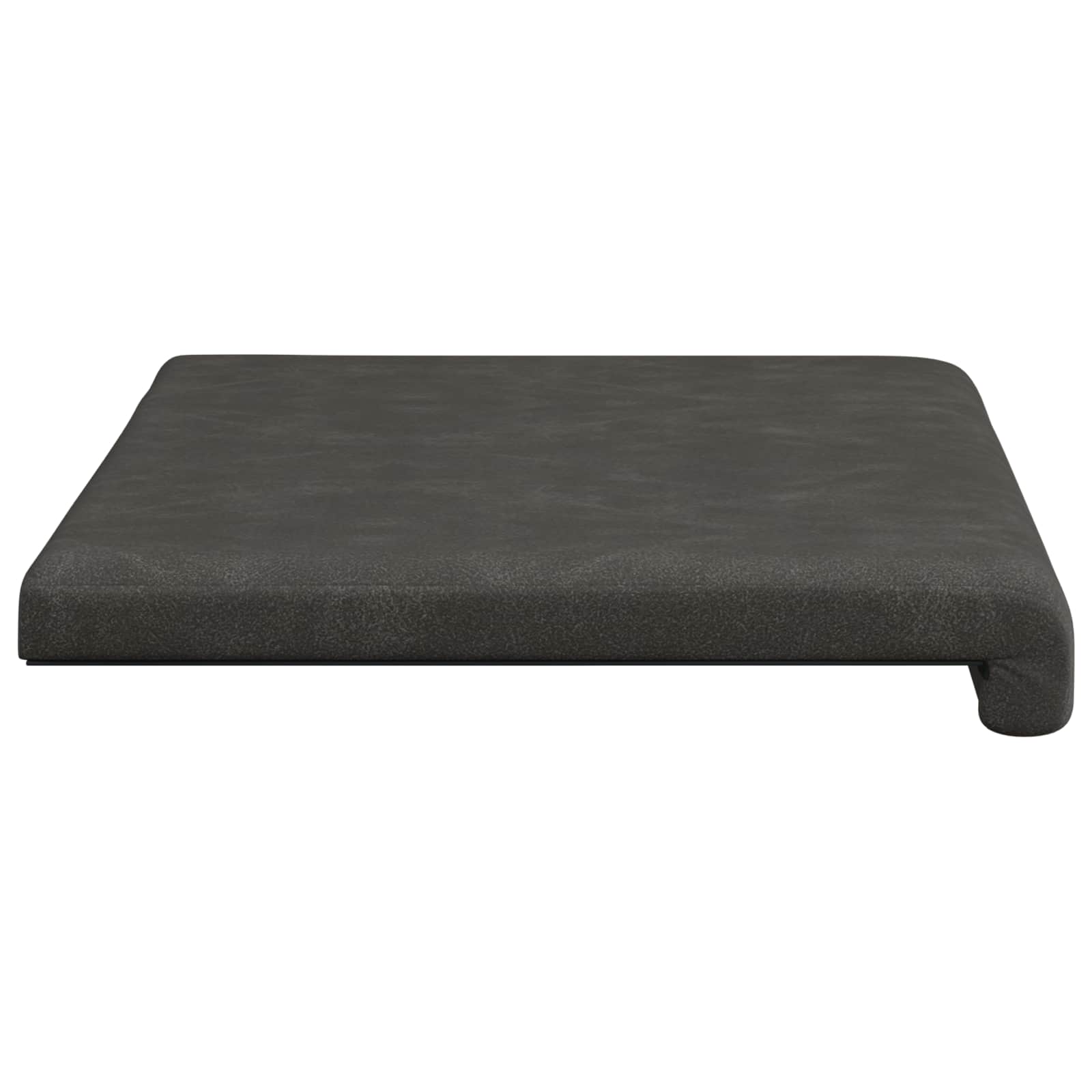 Bankkussen Kunstleer Zwart Diepte 35 cm image 6