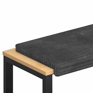 vidaXL Pingipadja Pl&uuml;&uuml;&scaron;ist korduroy Tumehall S&uuml;gavus 35 cm
