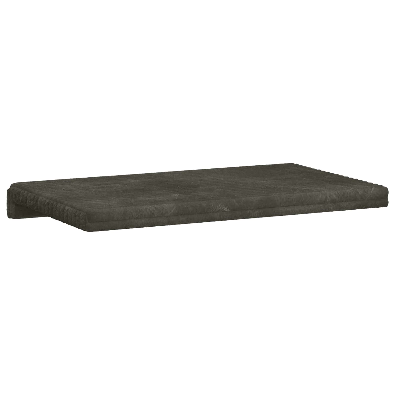 Bankkussen Pluche Corduroy Antraciet Diepte 35 cm image 7