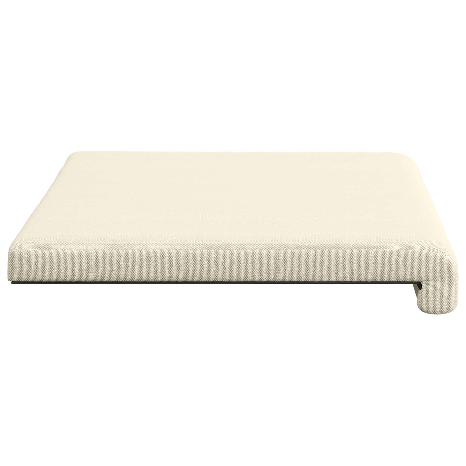 Bankkussen Textured Velvet Crèmekleurig Diepte 35 cm image 6
