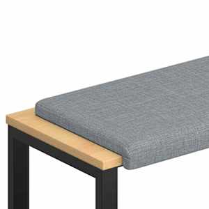 vidaXL Pingipadja kangas Helehall S&uuml;gavus 35 cm