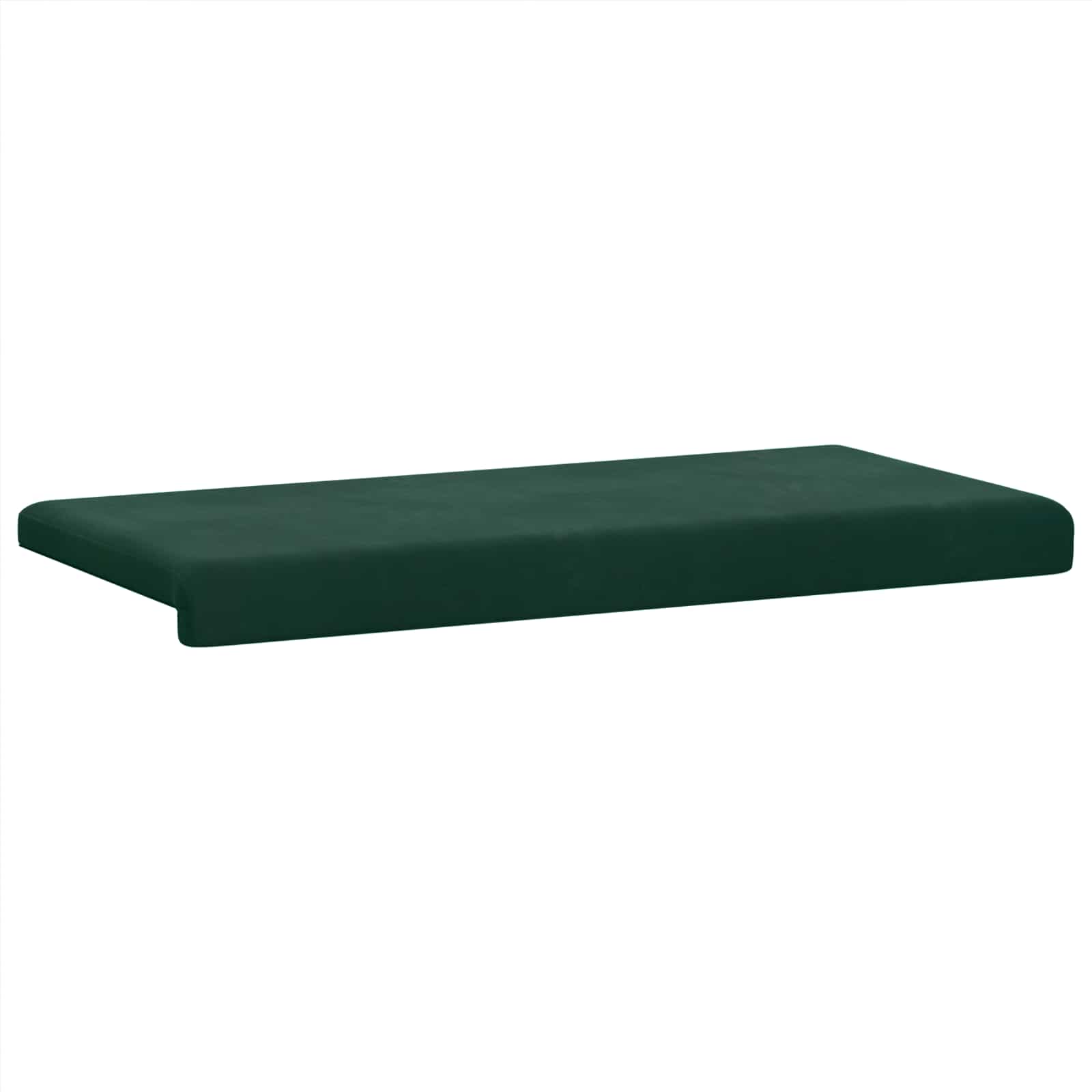 Bankkussen fluweel Donkergroen Diepte 35 cm image 5