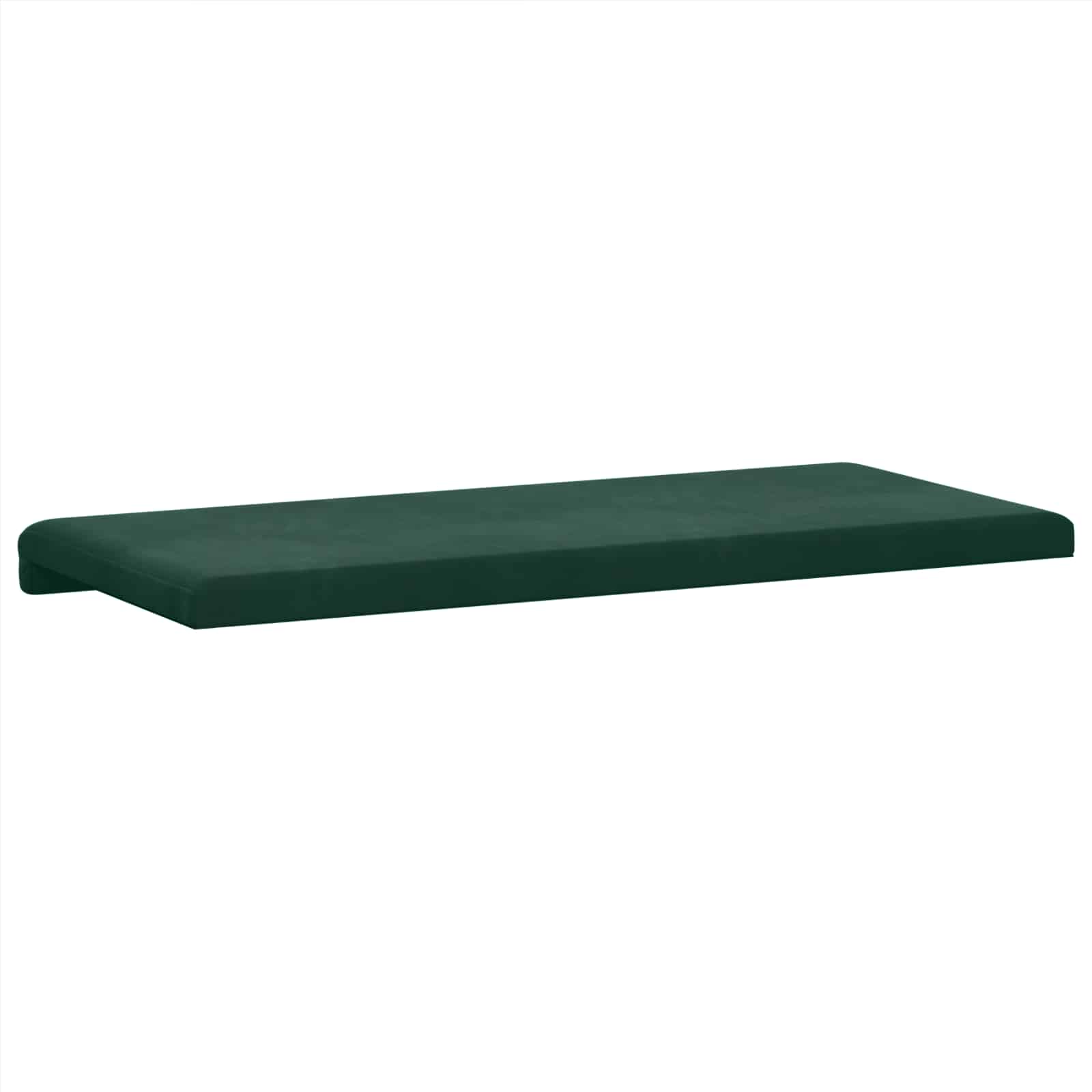 Bankkussen fluweel Donkergroen Diepte 35 cm image 7