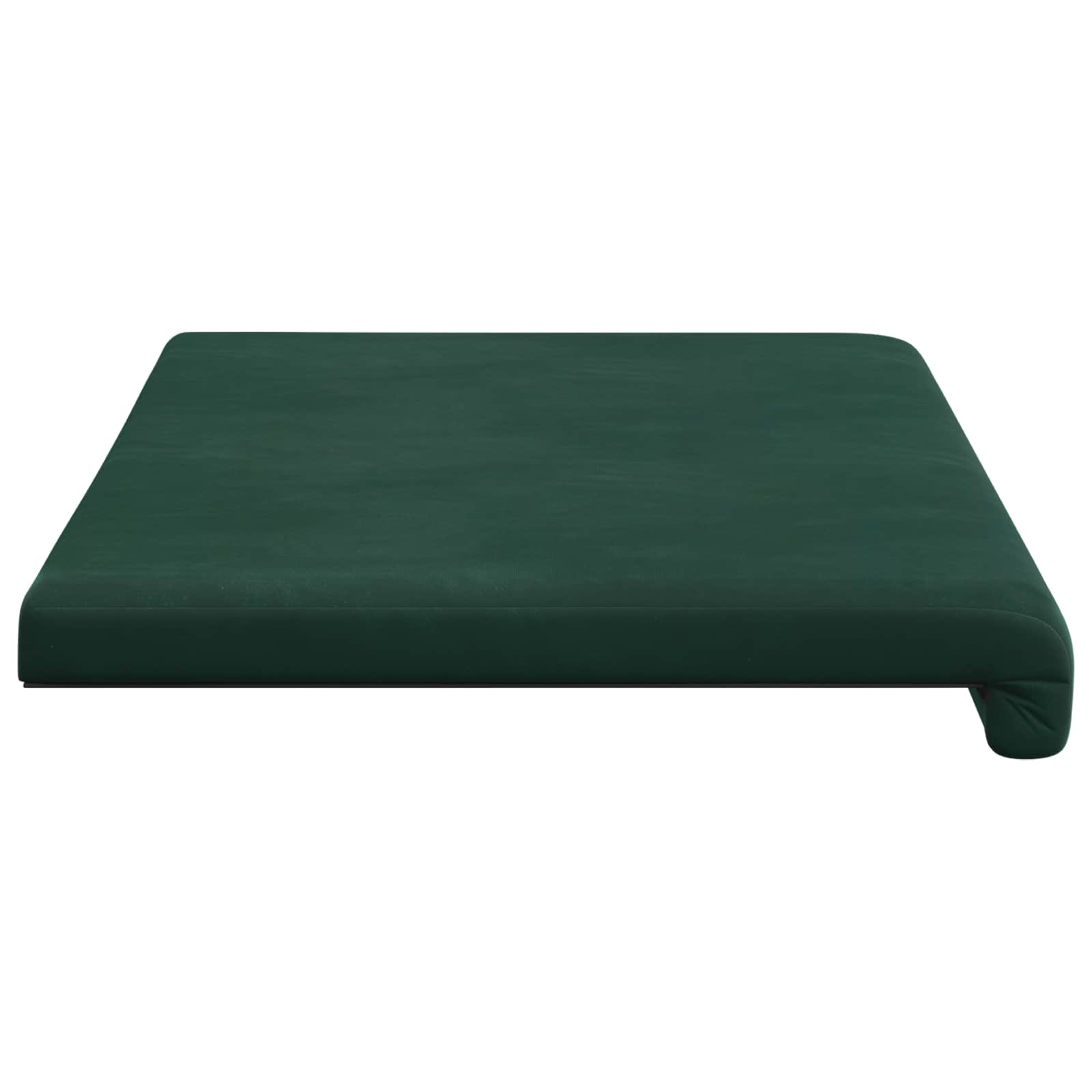 Bankkussen fluweel Donkergroen Diepte 35 cm image 6