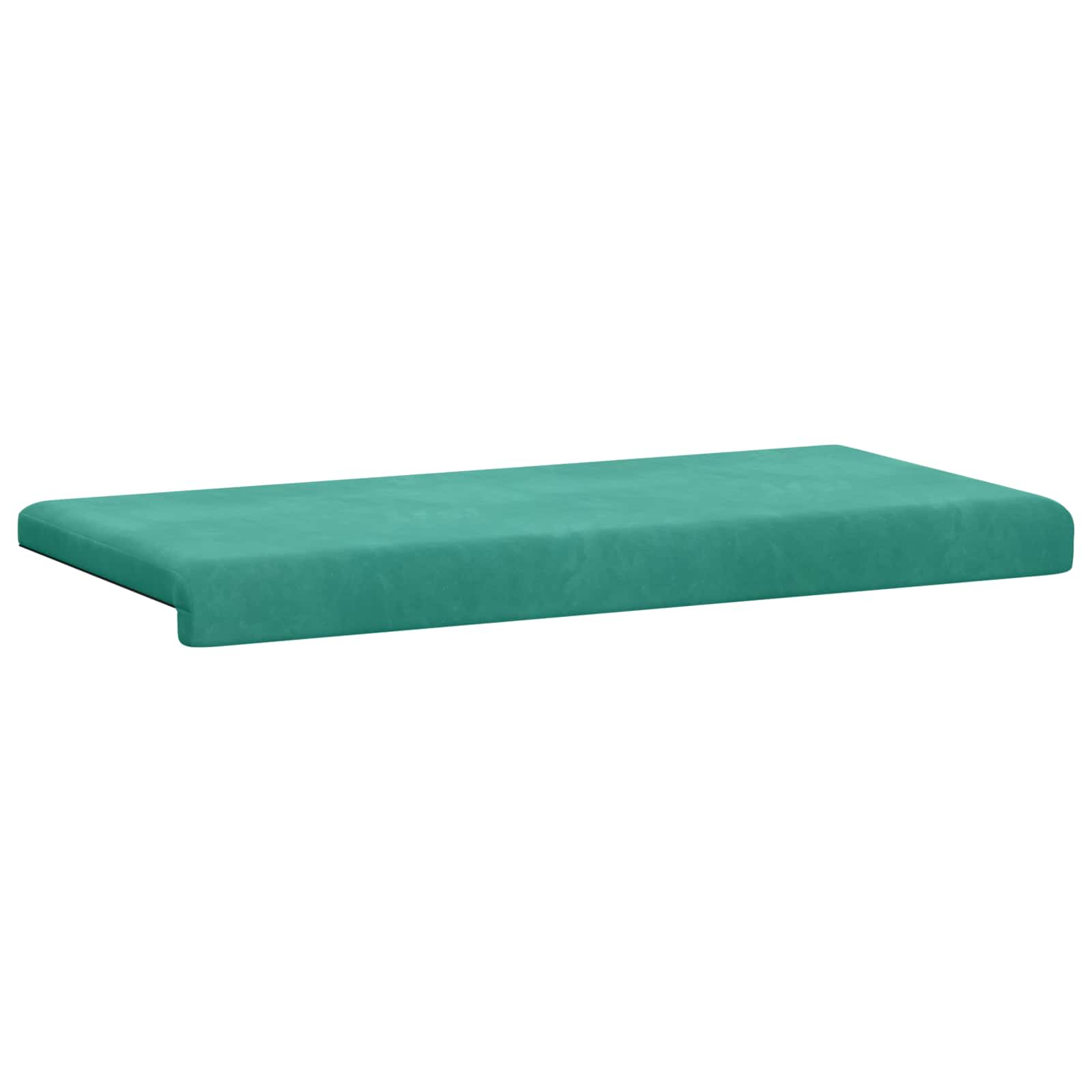 Bankkussen fluweel Turquoise Diepte 35 cm image 5