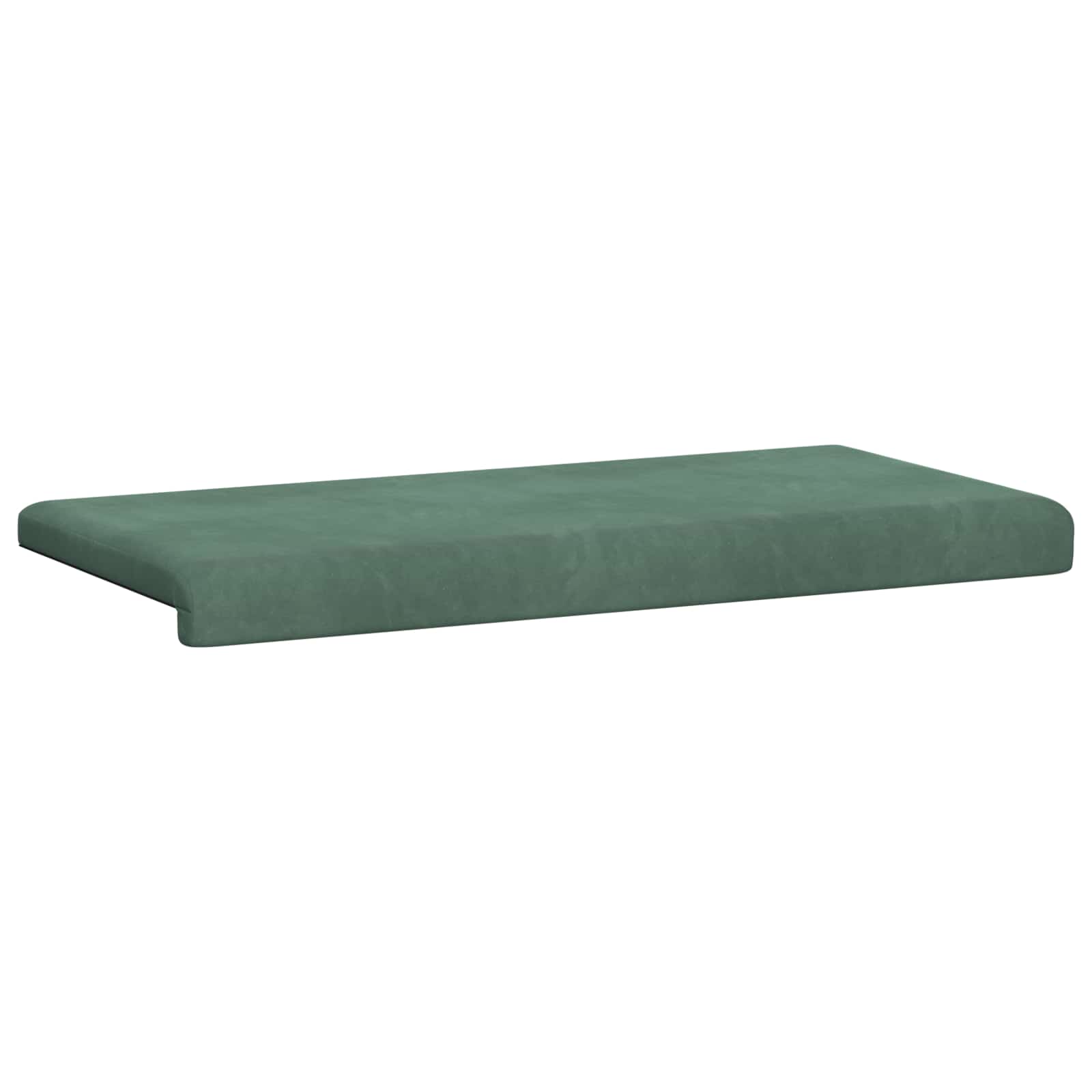 Bankkussen fluweel Zeegroen Diepte 35 cm image 5
