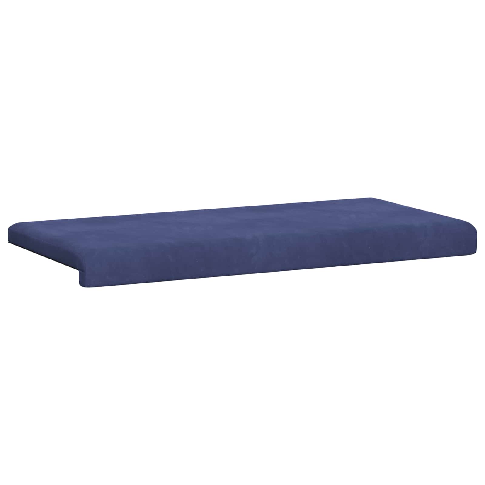 Bankkussen fluweel Politieblauw Diepte 35 cm image 5