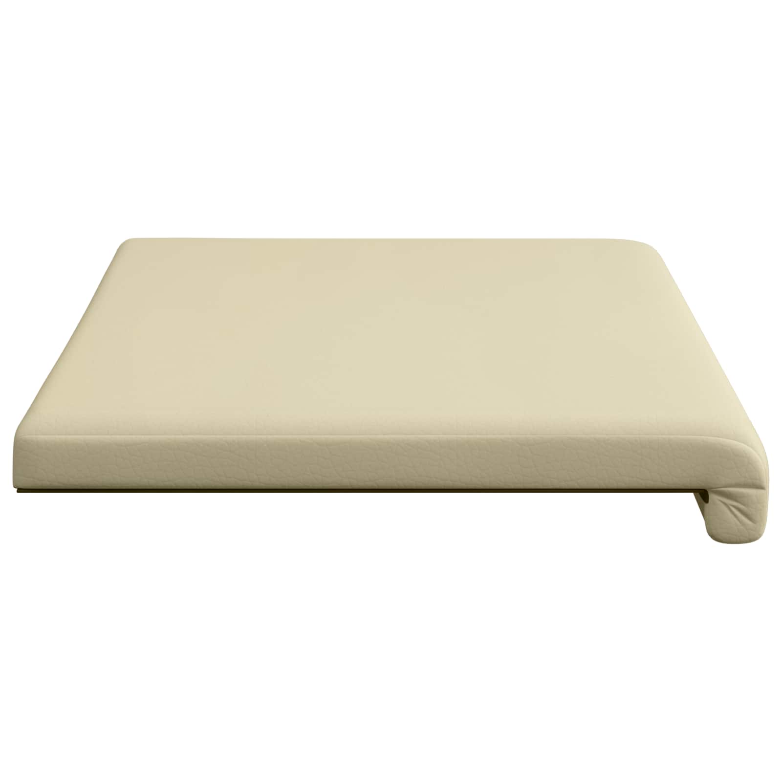 Bankkussen Kunstleer Crèmekleurig Diepte 35 cm image 6
