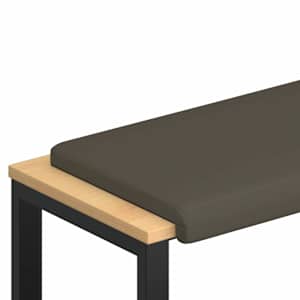 vidaXL Pingipadja Kunstnahk Hall S&uuml;gavus 35 cm