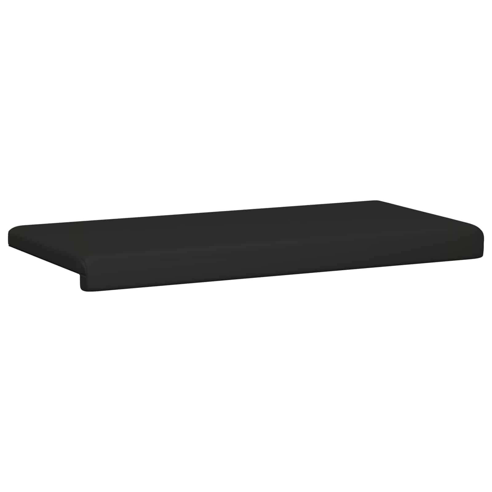 Bankkussen Kunstleer Zwart Diepte 35 cm image 5