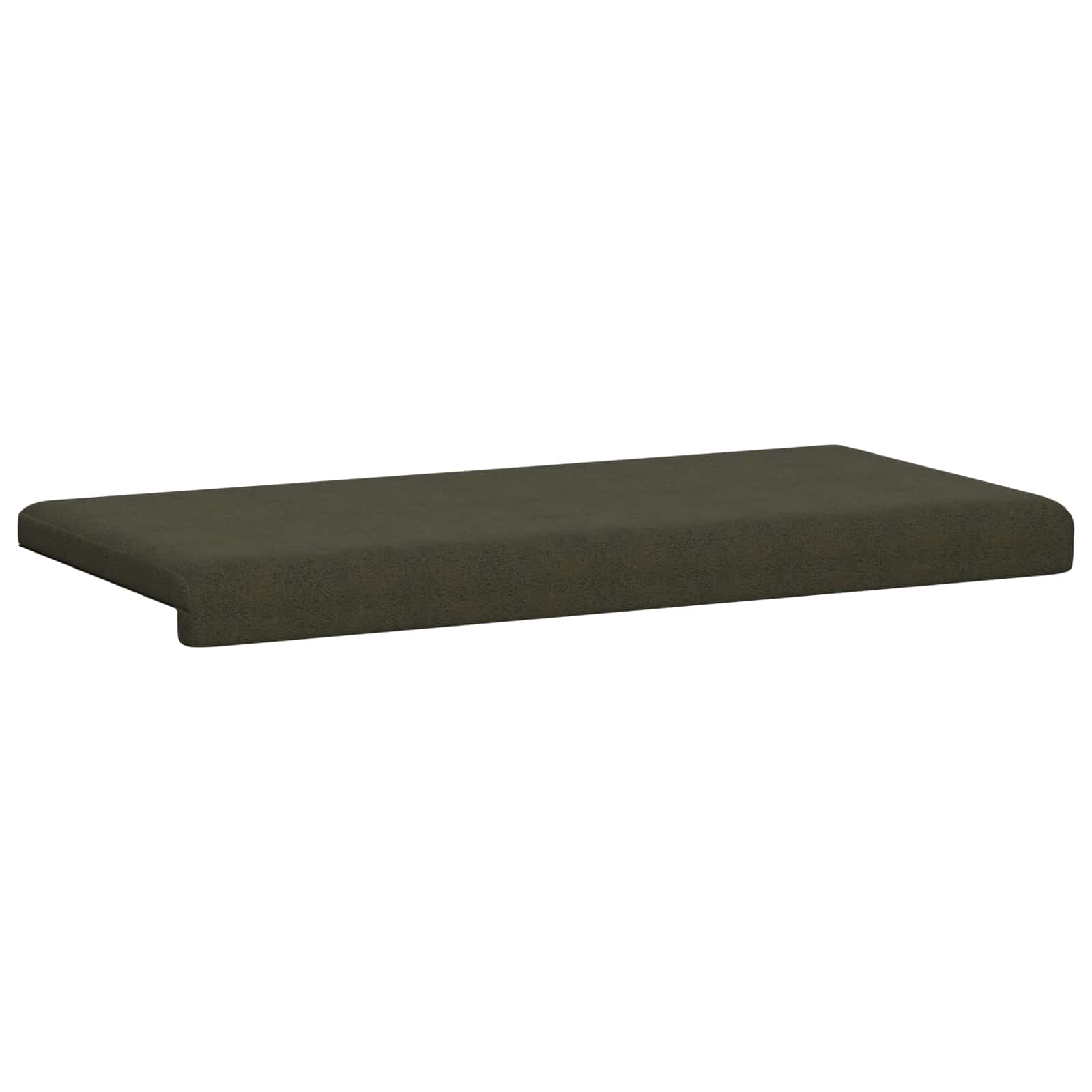 Bankkussen Faux Suède Stof Legergroen Diepte 35 cm image 5
