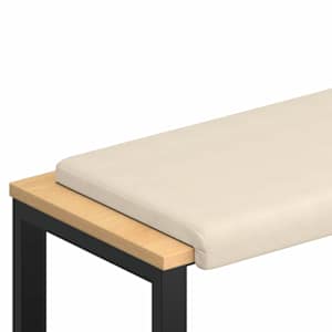 vidaXL Pingipadja Mikrofiiber Beež S&uuml;gavus 35 cm