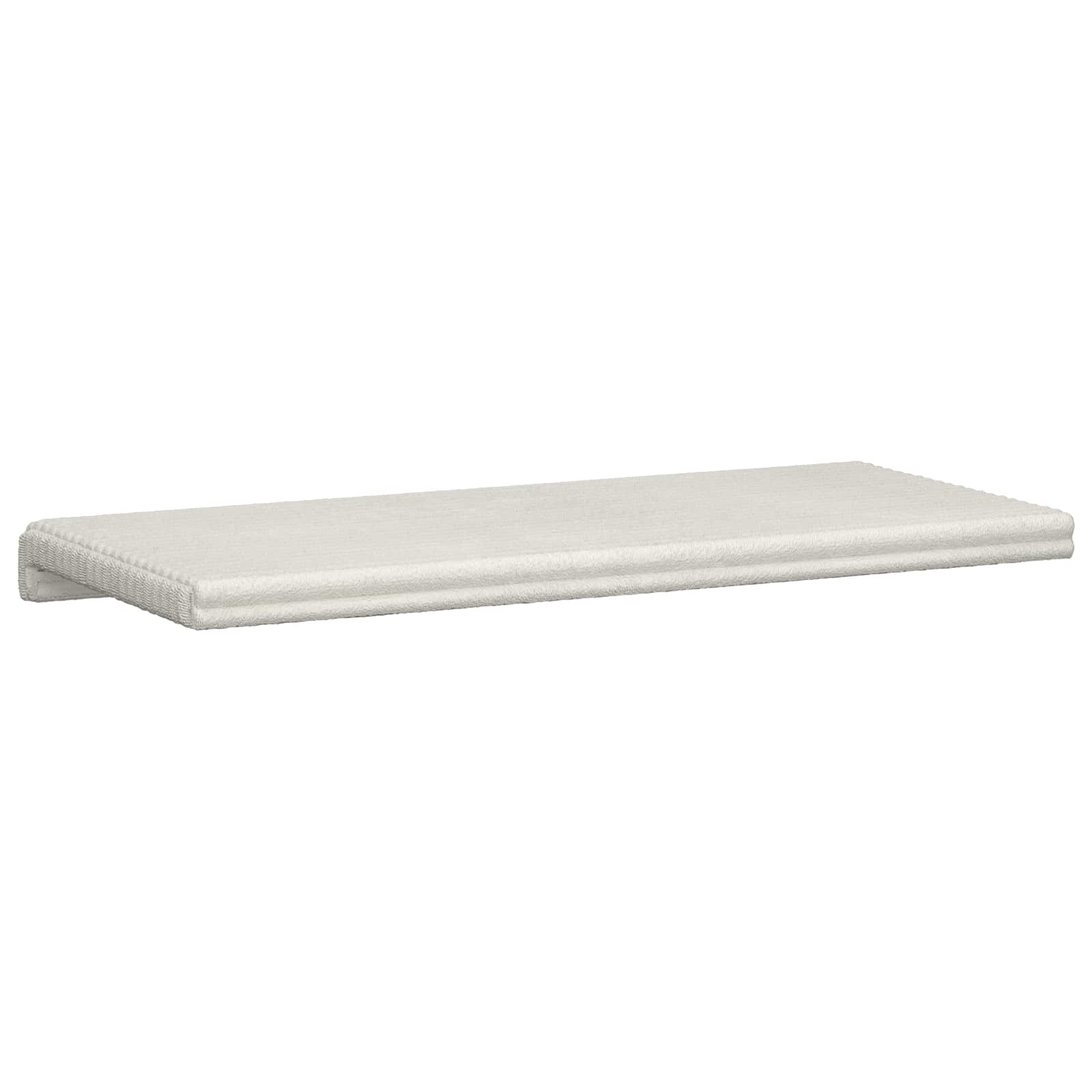 Bankkussen Pluche Corduroy Crèmekleurig Diepte 35 cm image 7