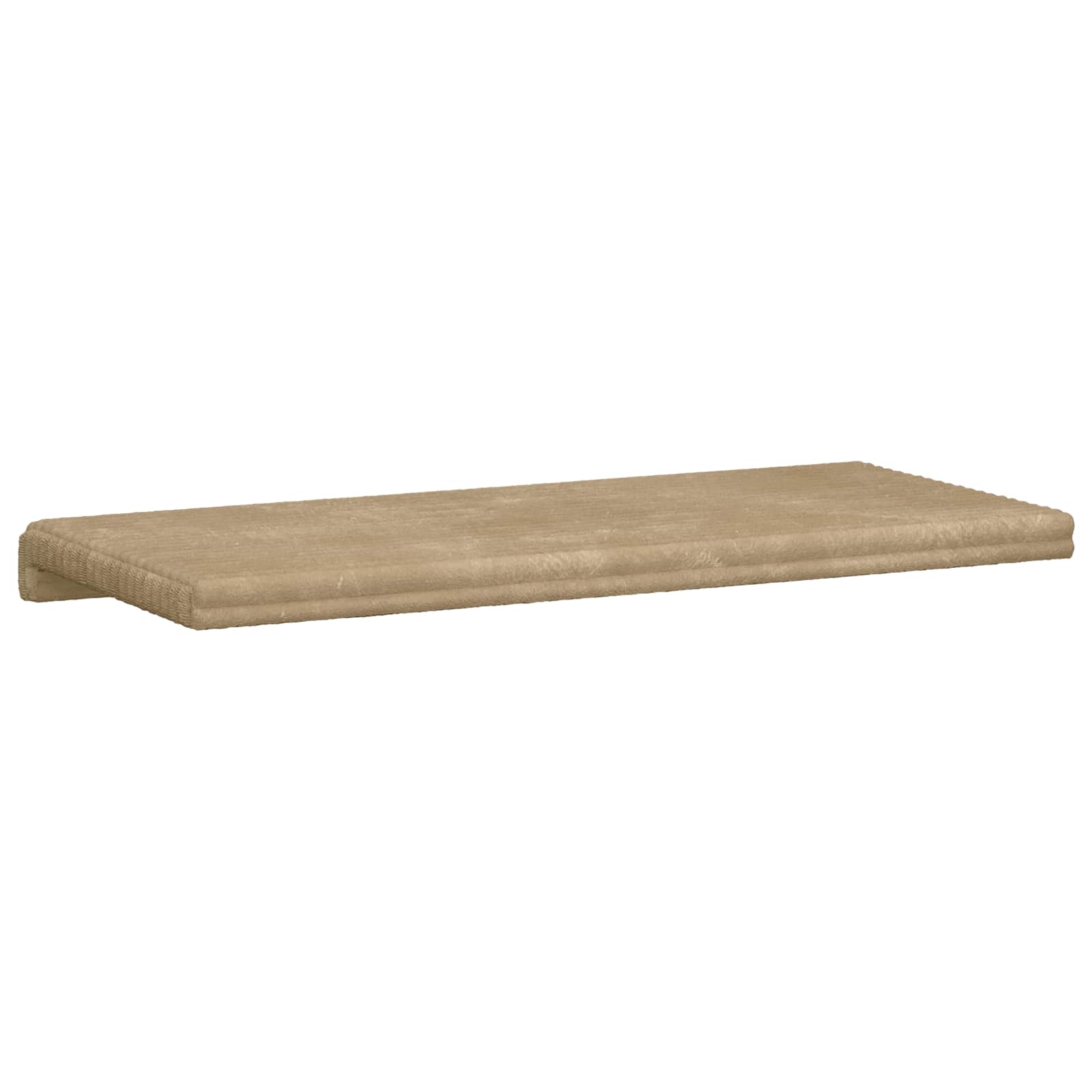 Bankkussen Pluche Corduroy Taupe Diepte 35 cm image 7