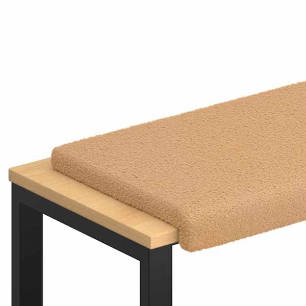 vidaXL Pingipadja Sherpa Kangas Beež S&uuml;gavus 35 cm