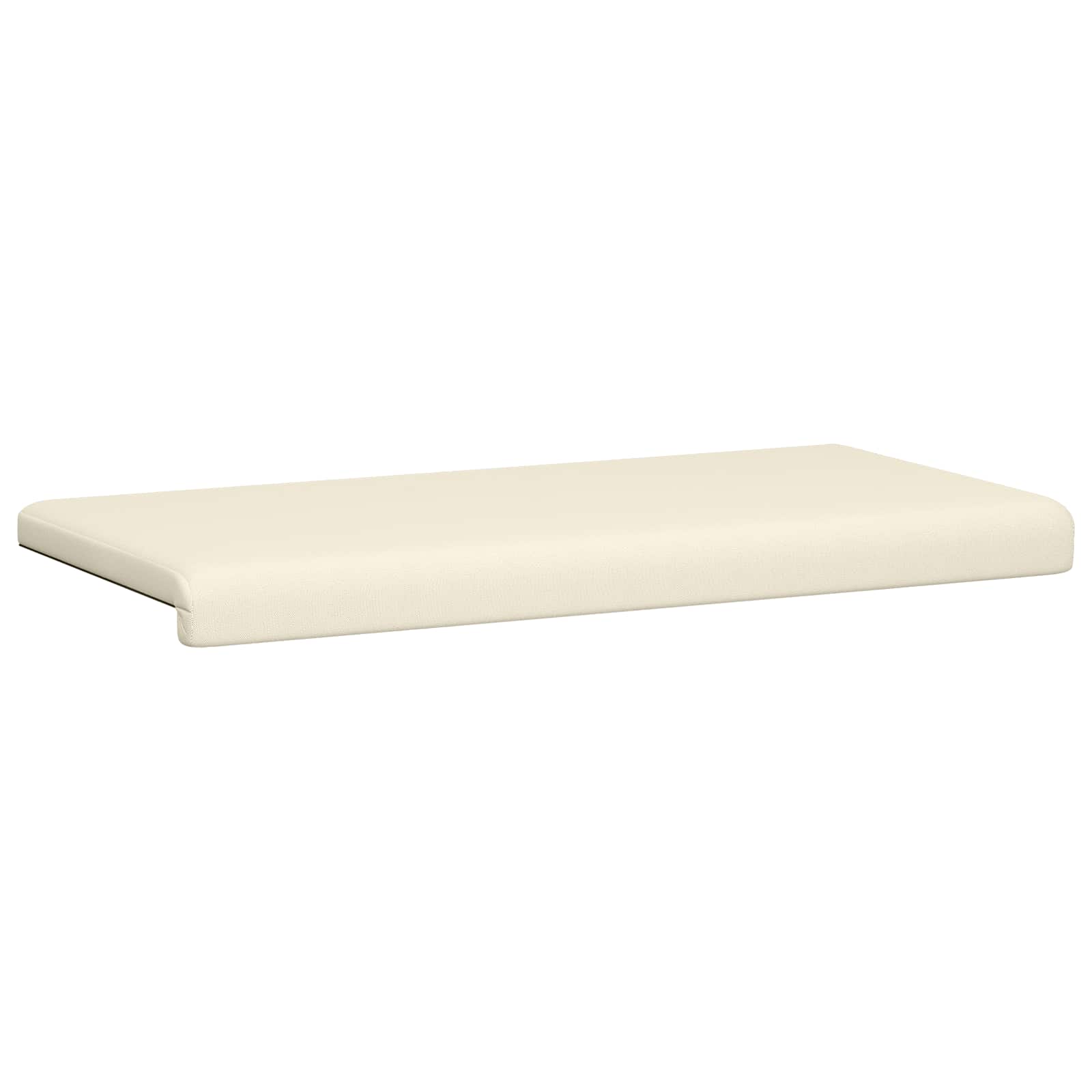 Bankkussen Textured Velvet Crèmekleurig Diepte 35 cm image 5