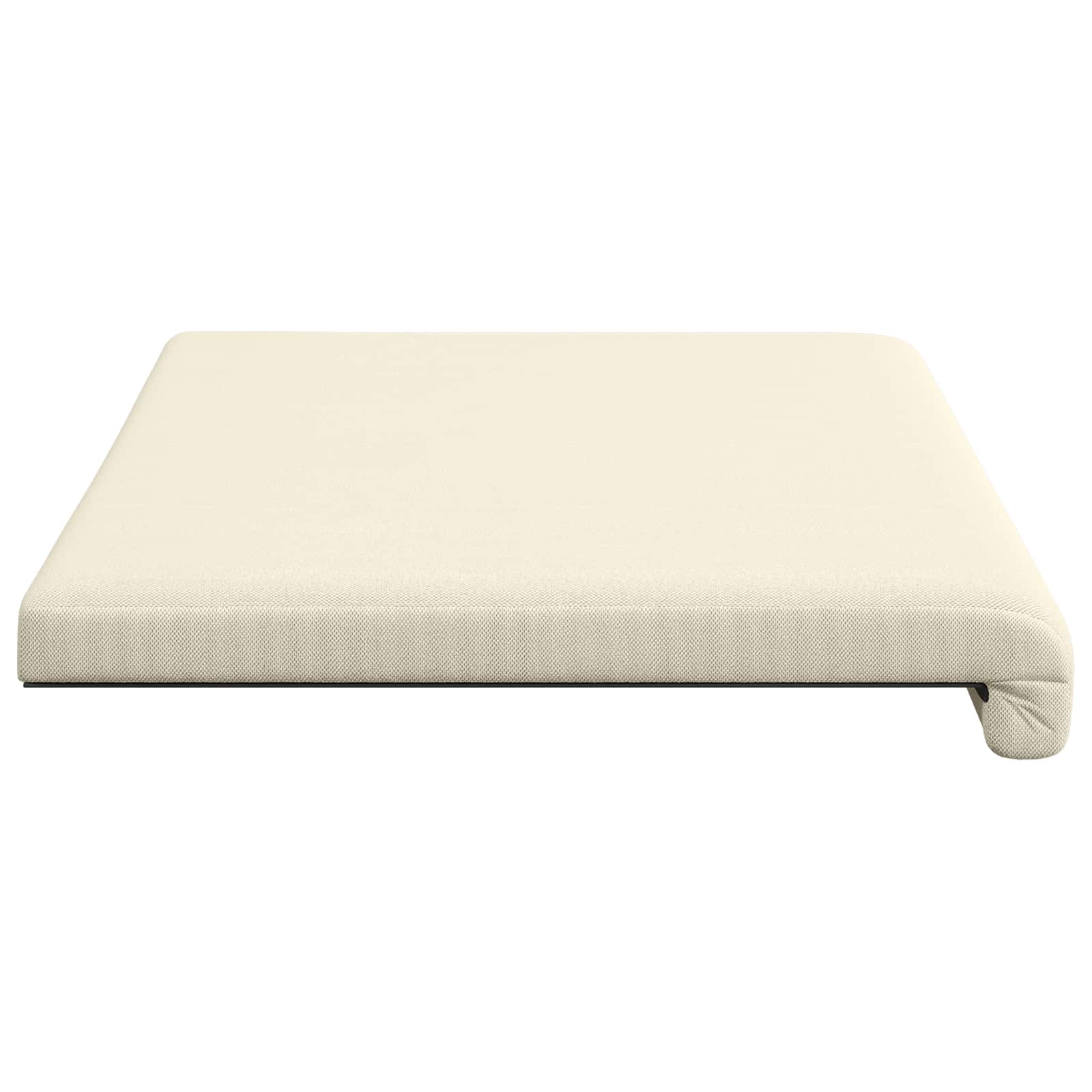 Bankkussen Textured Velvet Crèmekleurig Diepte 35 cm image 6