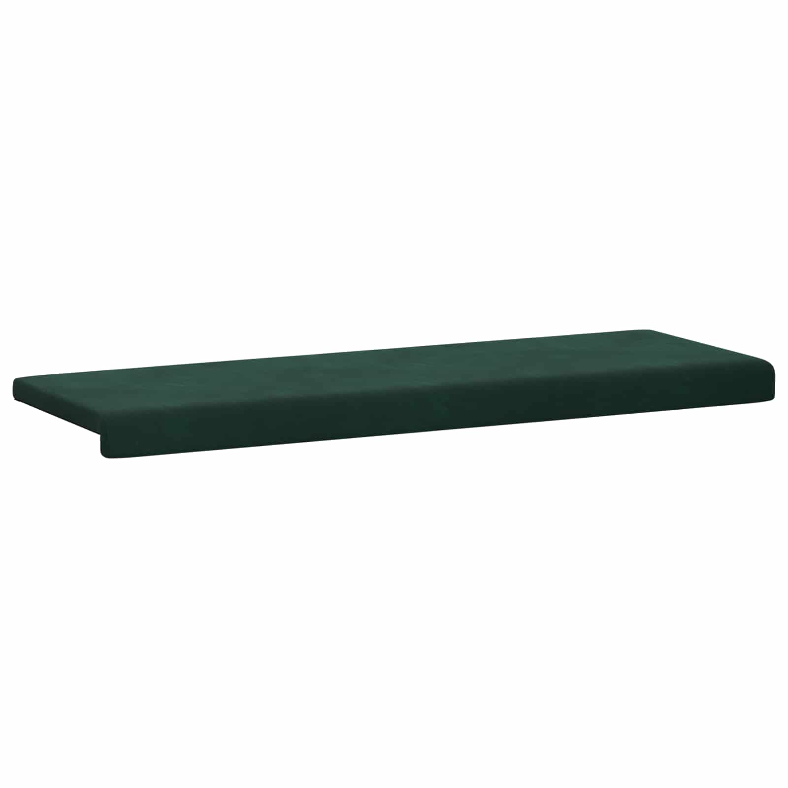 Bankkussen fluweel Donkergroen Diepte 35 cm image 5