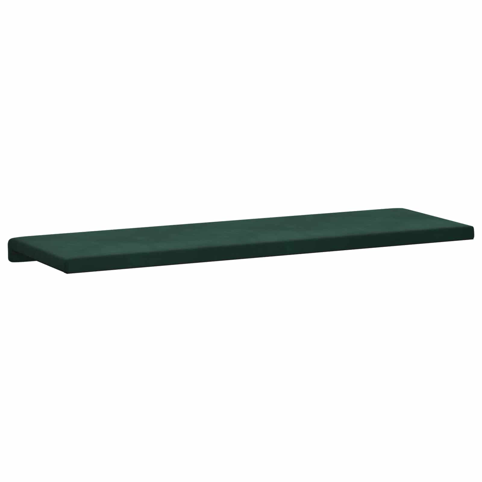 Bankkussen fluweel Donkergroen Diepte 35 cm image 7