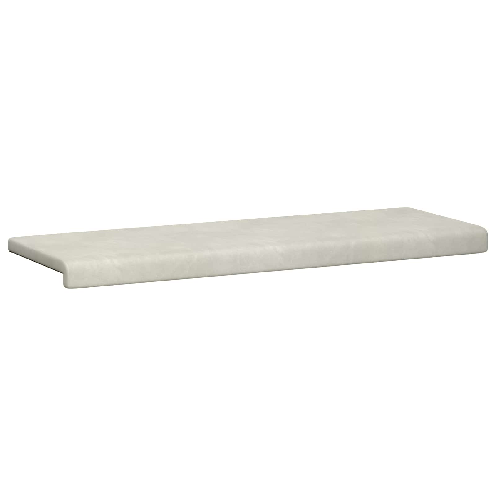 Bankkussen fluweel Crèmekleurig Diepte 35 cm image 5