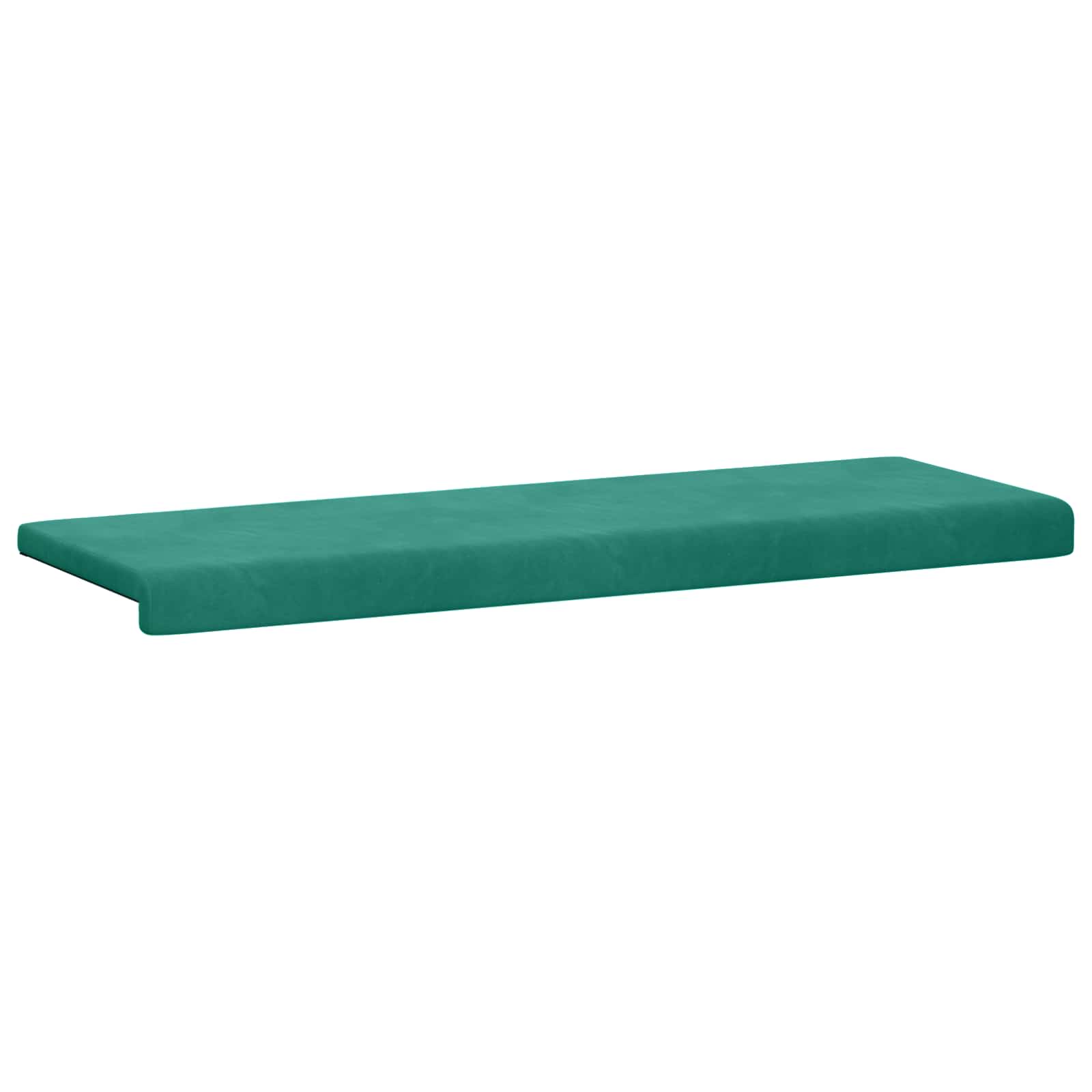 Bankkussen fluweel Turquoise Diepte 35 cm image 5
